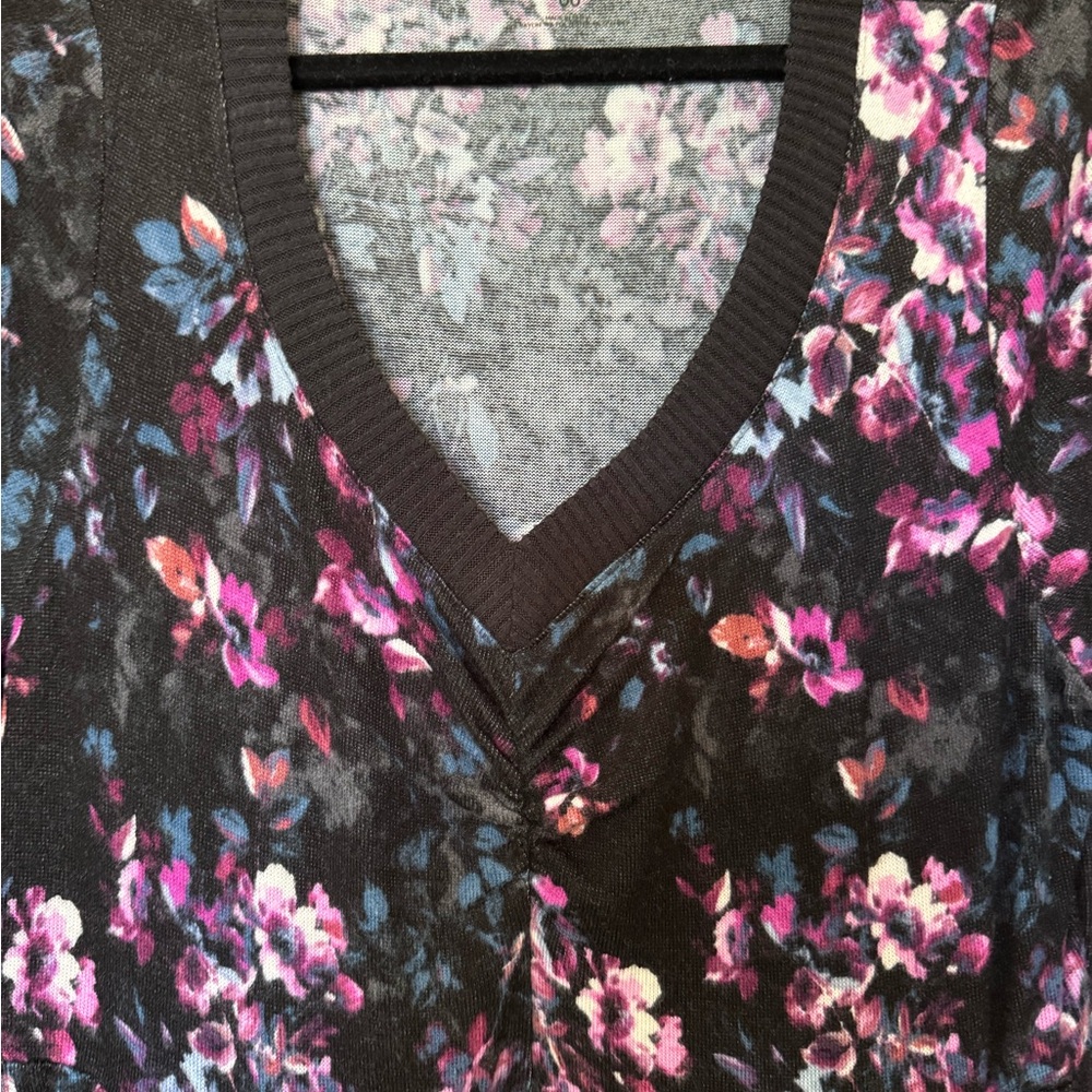 Torrid Mini Supersoft Push V-Neck Skater Dress Sz 10 - Picture 6 of 7